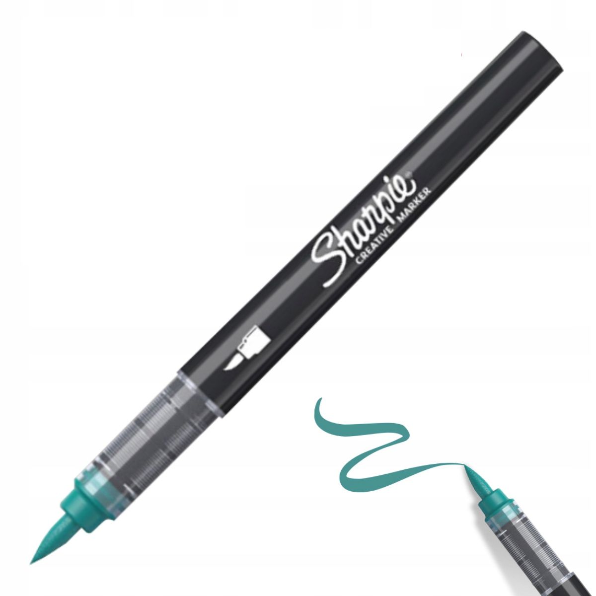 Sharpie kreatywny marker akrylowy brushpen lake green (morski) | espryciarze.pl |Kliknij i kup!