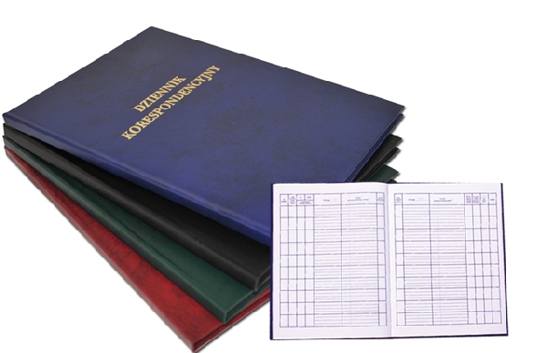 Dziennik korespondencyjny A4 300 kartek zielony Barbara | espryciarze.pl |Zamów online!