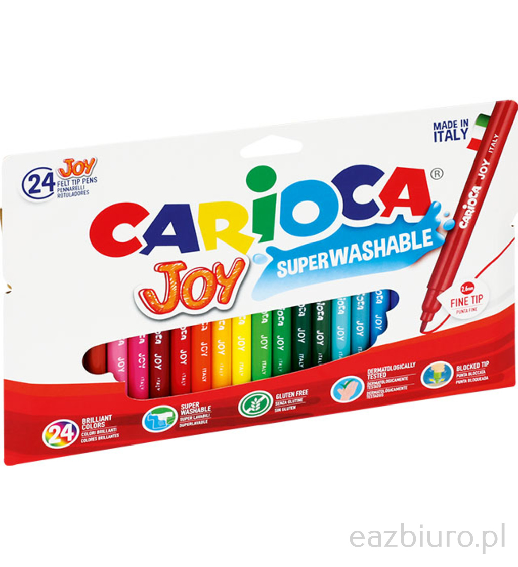 Pisaki carioca joy 24 kolory (40532) | espryciarze.pl |Złap promocję!