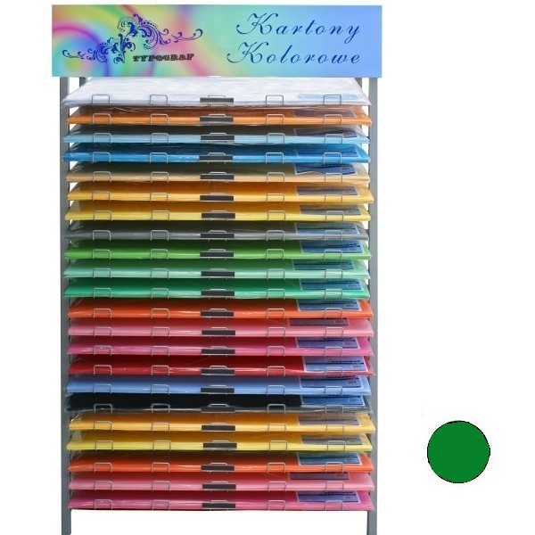 Karton kolorowy Typograf B1 230 g/m2 ciemny zielony | espryciarze.pl |Działaj teraz!