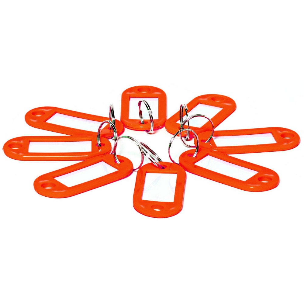 Breloczek zawieszka do kluczy czerwony zestaw 10 sztuk | espryciarze.pl |Zamów dziś!