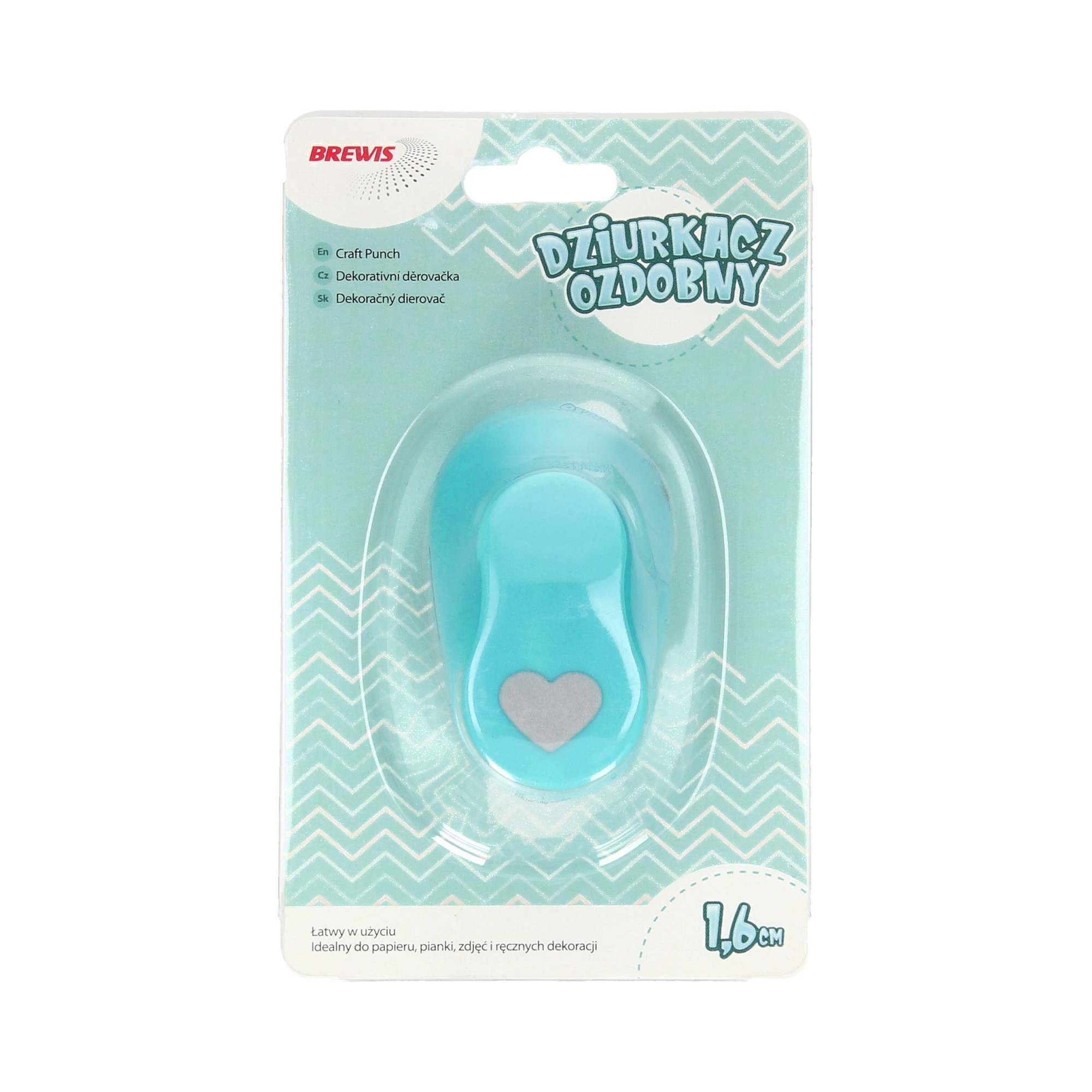 Dziurkacz ozdobny 1,6 cm serce | espryciarze.pl |Skorzystaj teraz!