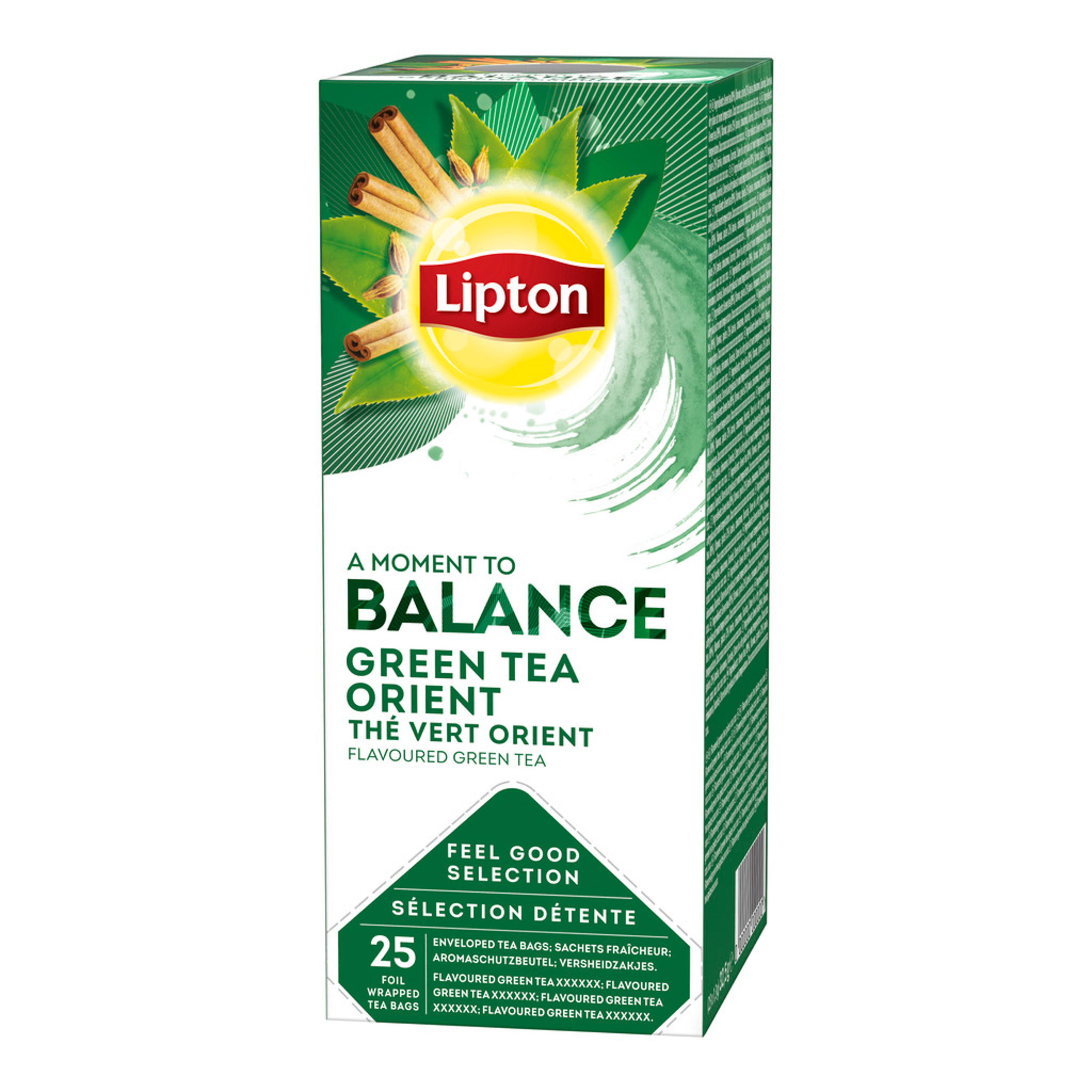 Herbata Lipton balance zielona orientalna 25 torebek | espryciarze.pl |Zgarnij ofertę!