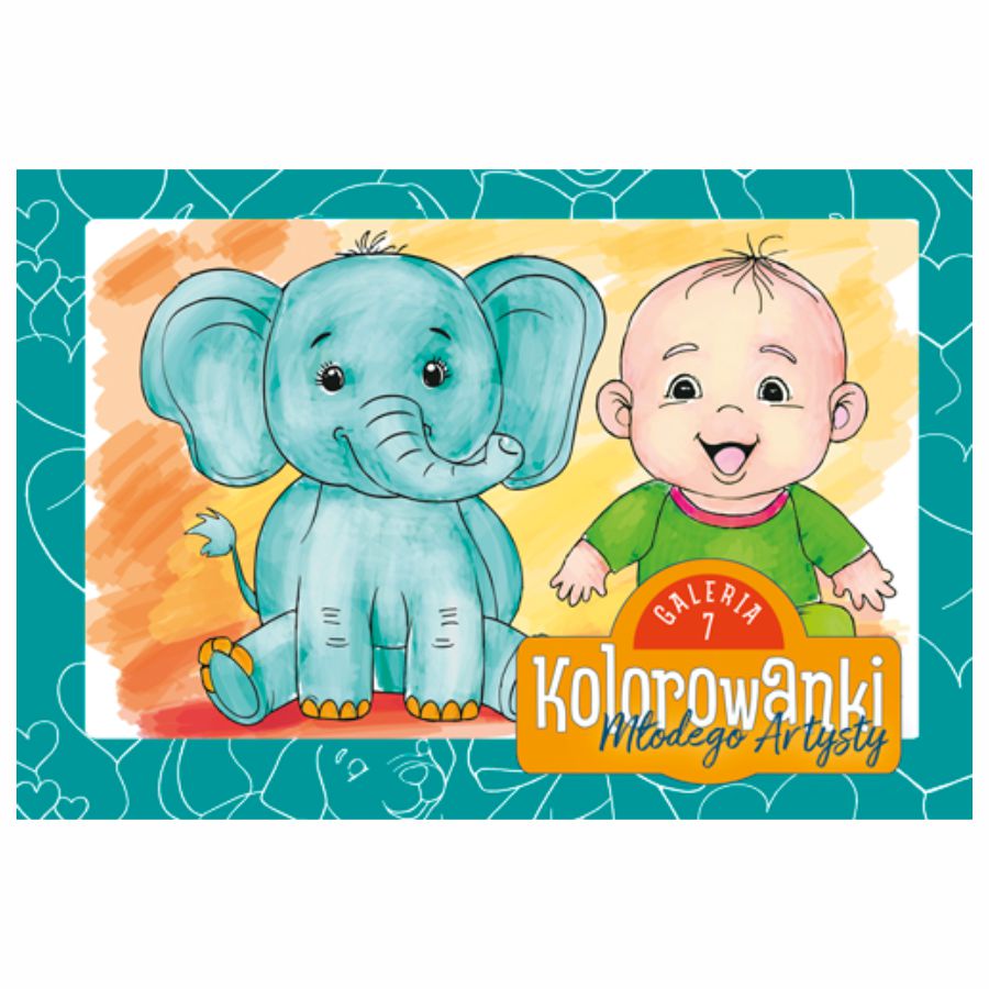 Kolorowanki młodego artysty 4+ B5 dzieci i zwierzątka | espryciarze.pl |Zamów online!