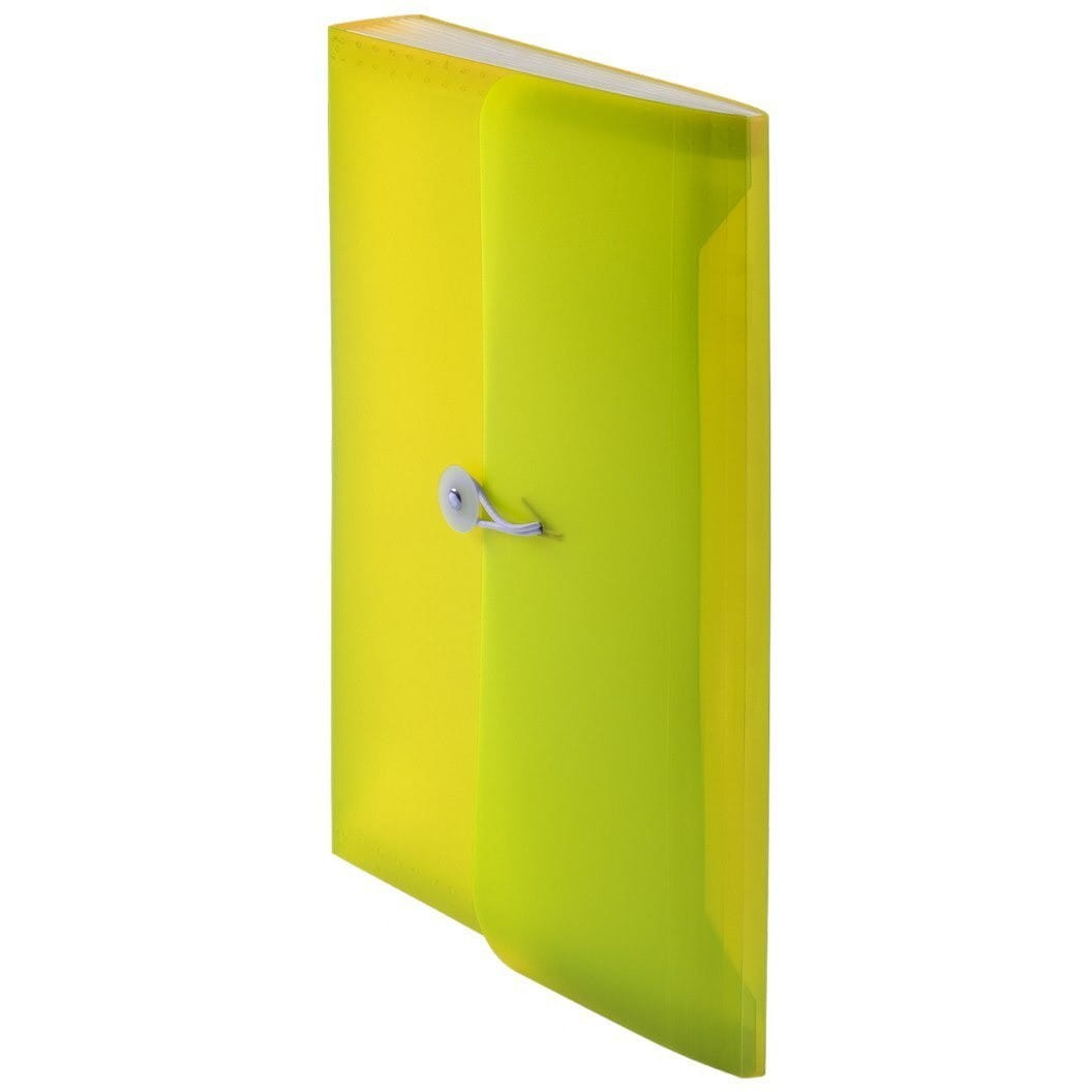 Teczka harmonijkowa z gumką 13 przegródek żółta | espryciarze.pl |Kup w super cenie!