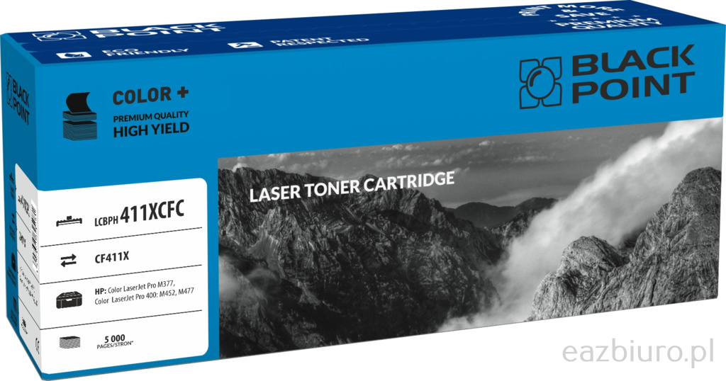 Toner -HP cf411x cyan blackpoint | espryciarze.pl |Nie zwlekaj!