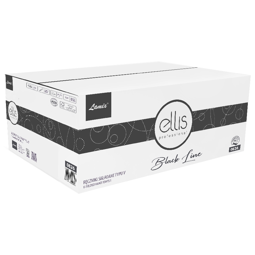 Ręcznik zz ellis professional simple czarny 20 opakowań | espryciarze.pl |Działaj teraz!