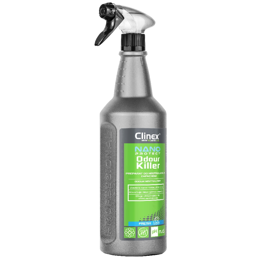Clinex nano protect silver odour killer fresh 77-348 neutralizator zapachów 1 l | espryciarze.pl |Kliknij i kup!