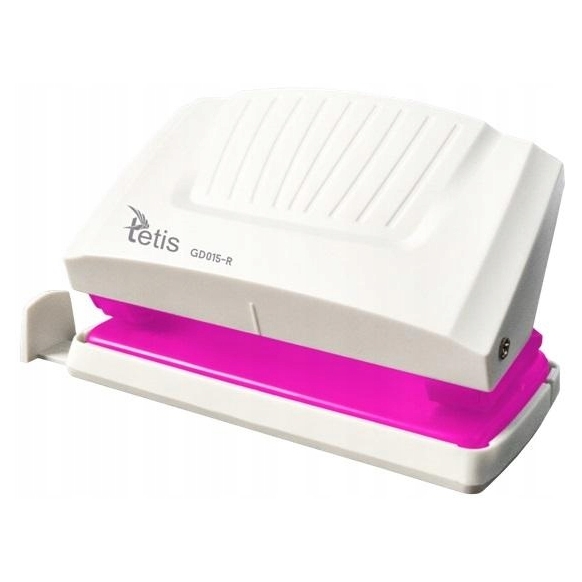 Dziurkacz Tetis gd015 biało-różowy | espryciarze.pl |Zamów online!