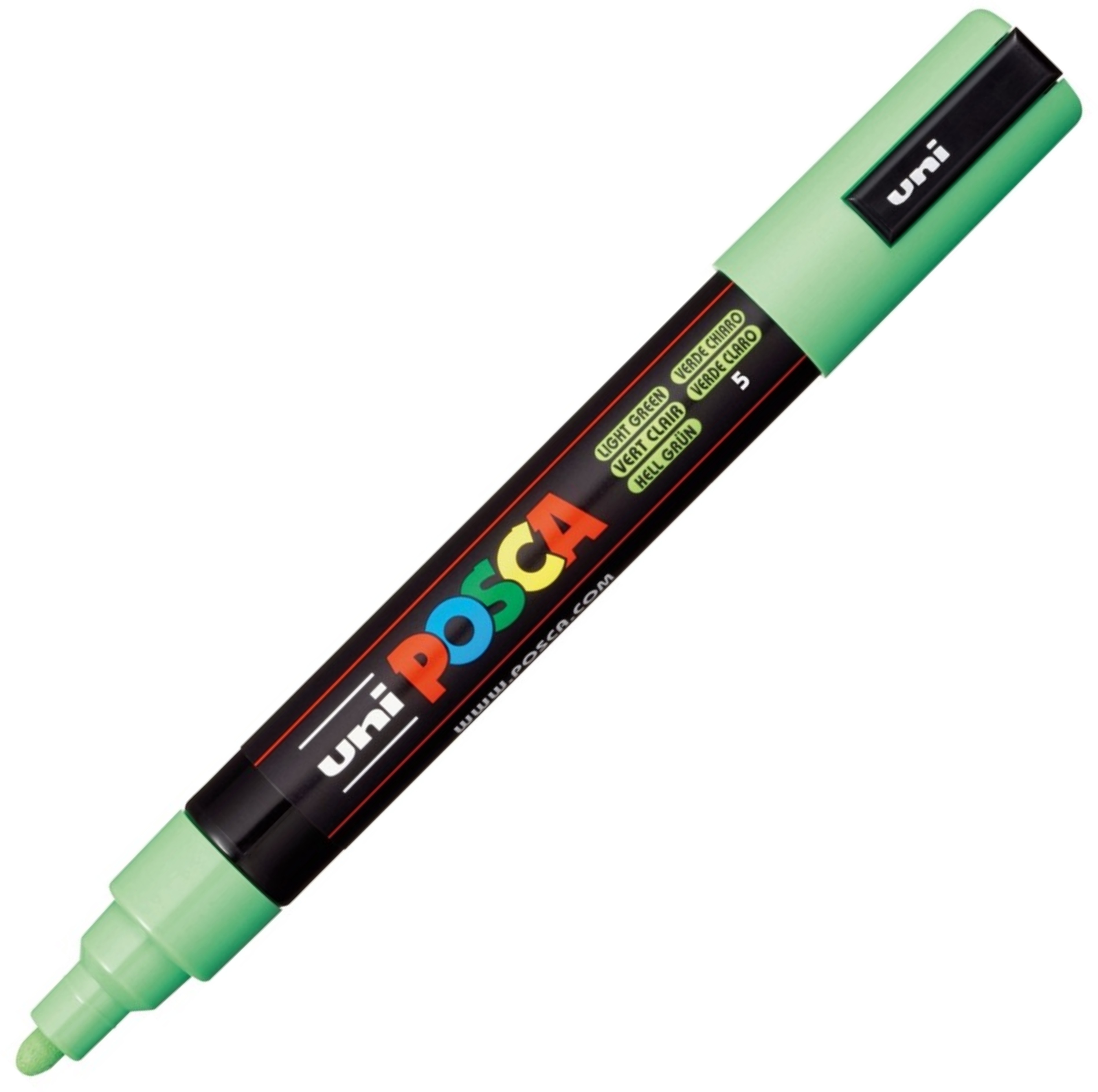 Pc-5 m jasno-zielony marker posca uni | espryciarze.pl |Zamów online!