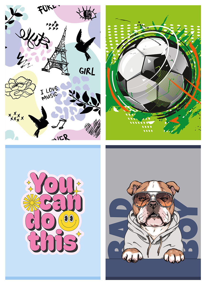 Zeszyt A5 32k potrójna linia Gimboo | espryciarze.pl | Wybierz jakość premium