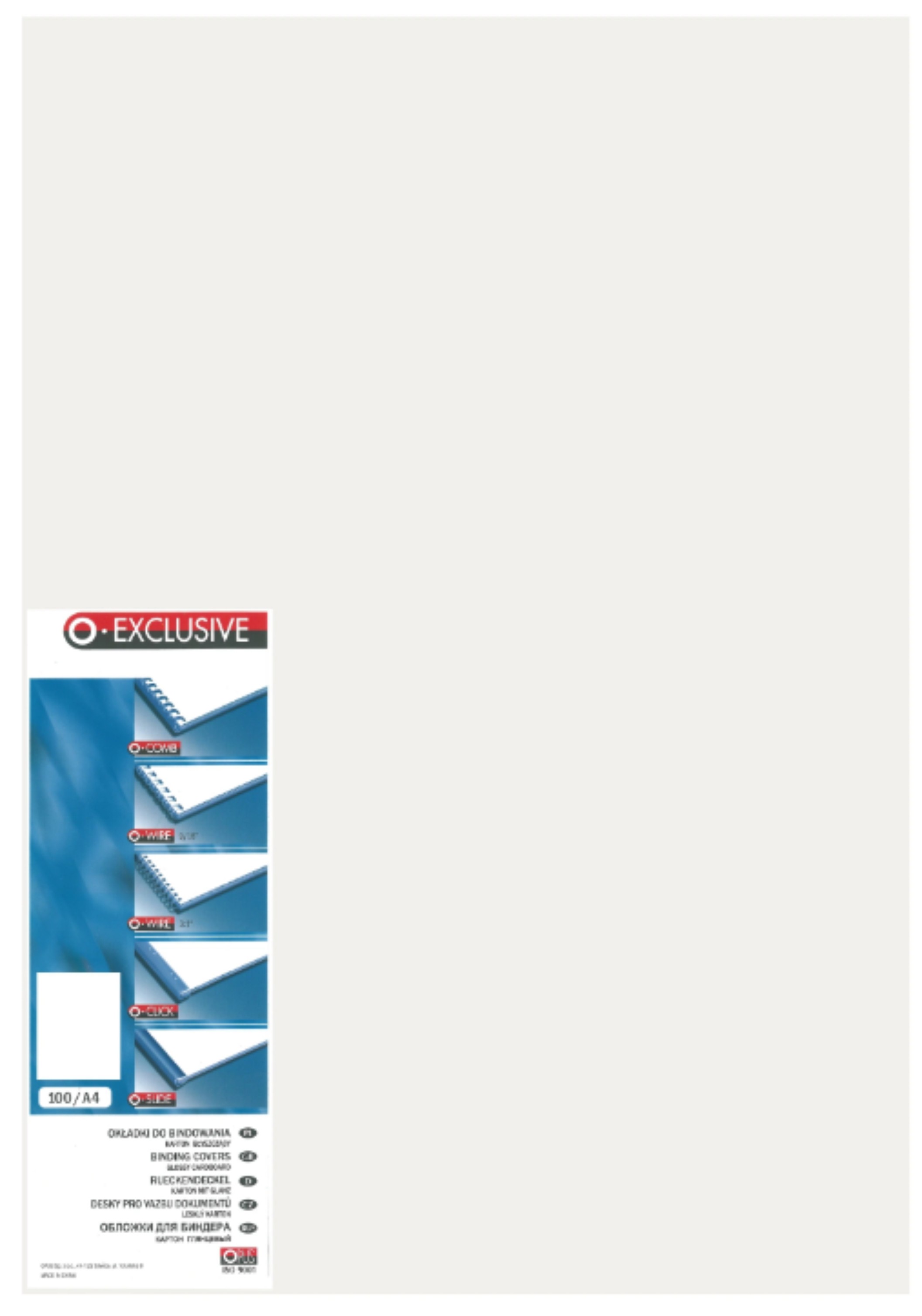 Chromolux A4 biały zestaw 100 sztuk exclusive | espryciarze.pl |Zgarnij ofertę!