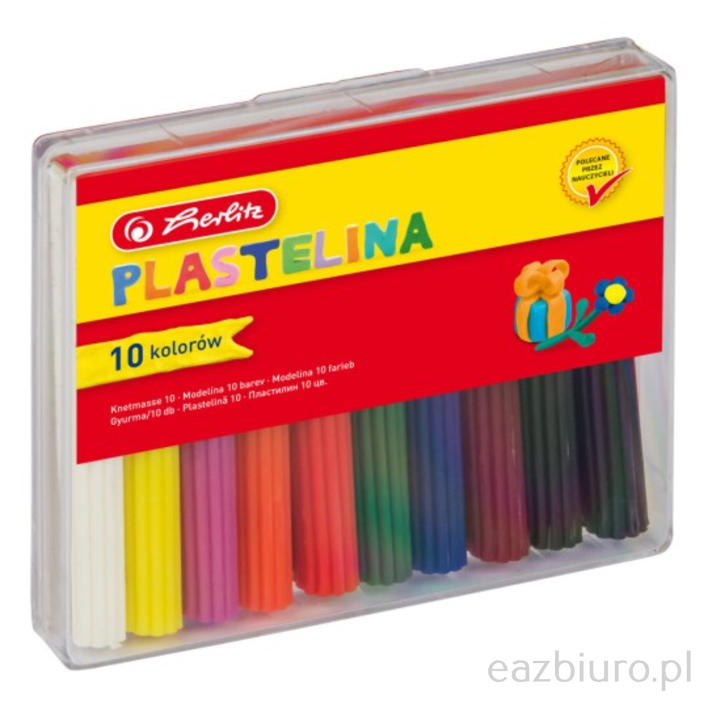 Plastelina Herlitz 10 kolorów do biura | espryciarze.pl |Zamów dziś!