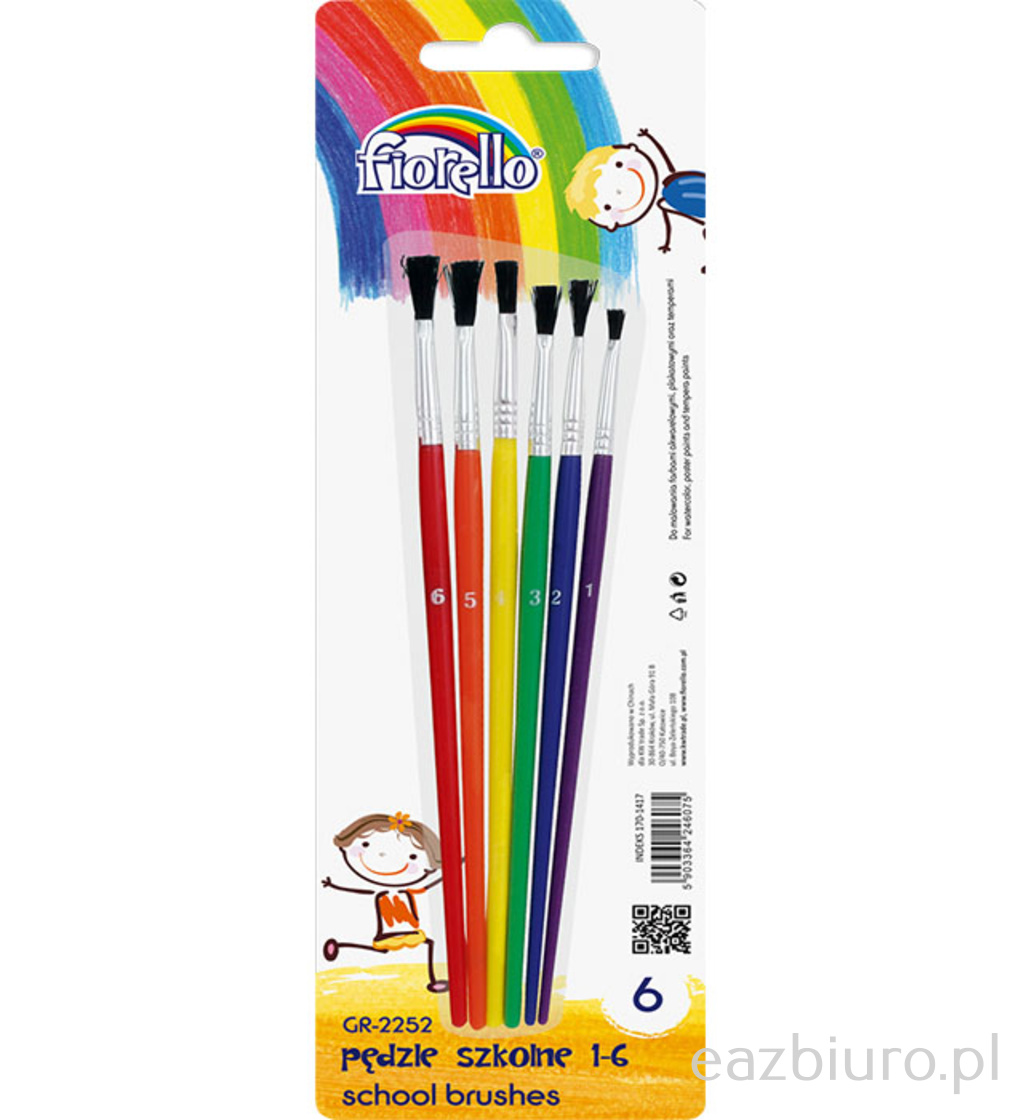 Pędzle Grand zestaw 6 sztuk 22526 | espryciarze.pl |Zamów dziś!