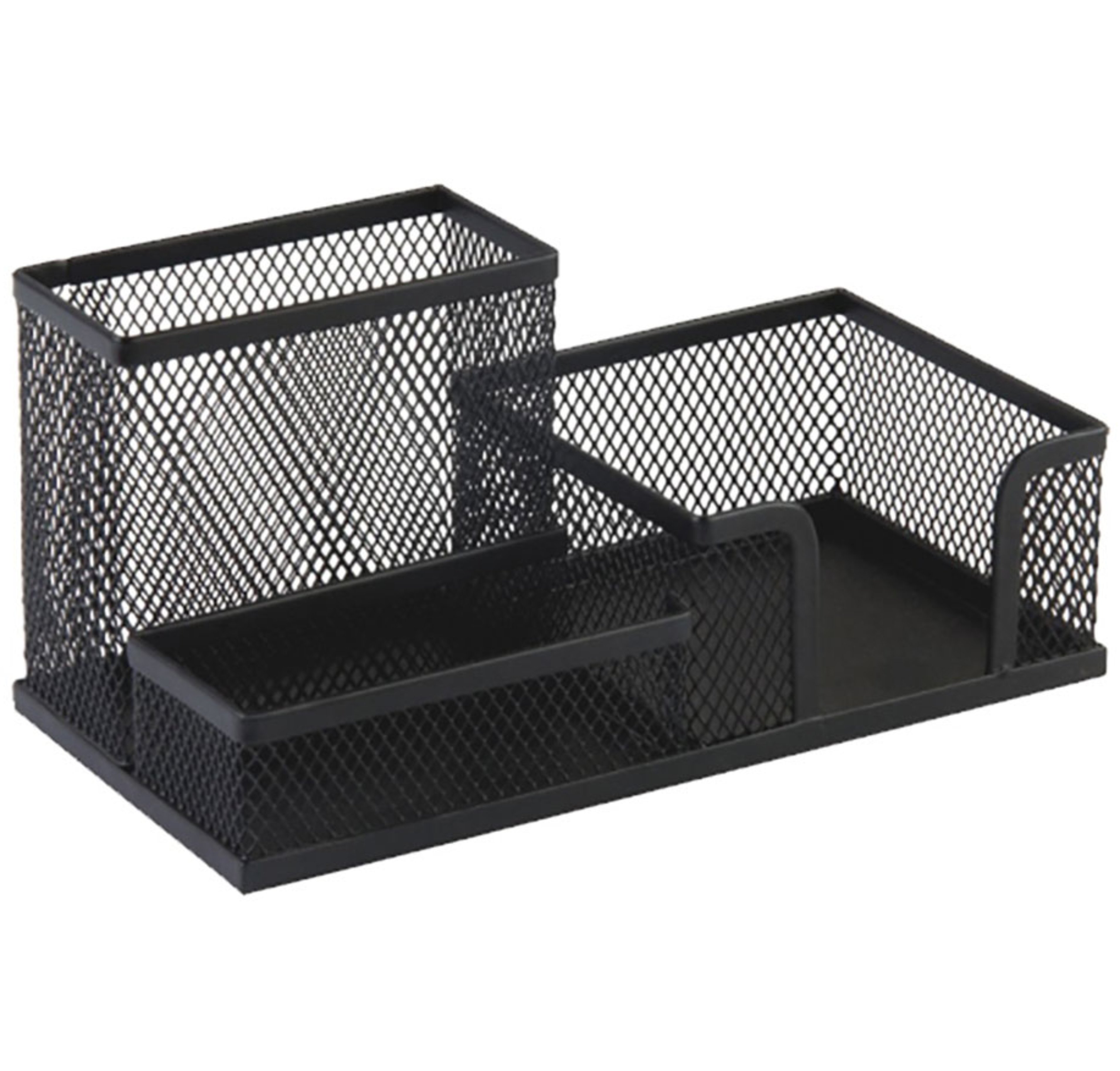 Przybornik na biurko siatka czarny 205x103 x 98 mm | espryciarze.pl |Kup teraz!