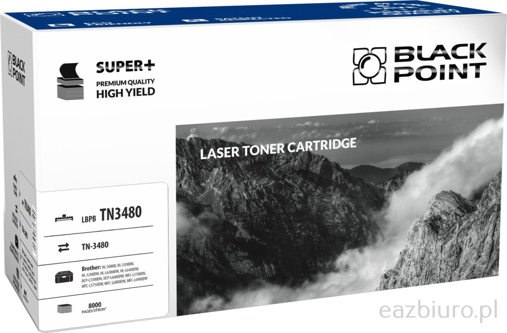 Toner Black Point Brother tn-3480 - l Black Pointbtn3480 | espryciarze.pl |Zamów natychmiast!