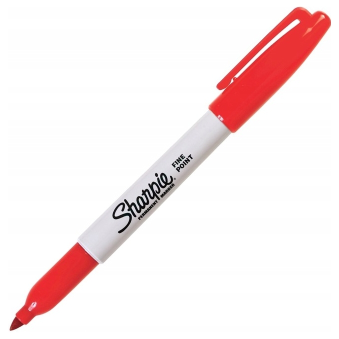 Foliopis Sharpie fine czerwony | espryciarze.pl |Kup teraz!