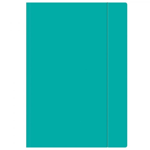 Teczka fluo z gumką turkusowa A4+ interdruk | espryciarze.pl |Zamów natychmiast!