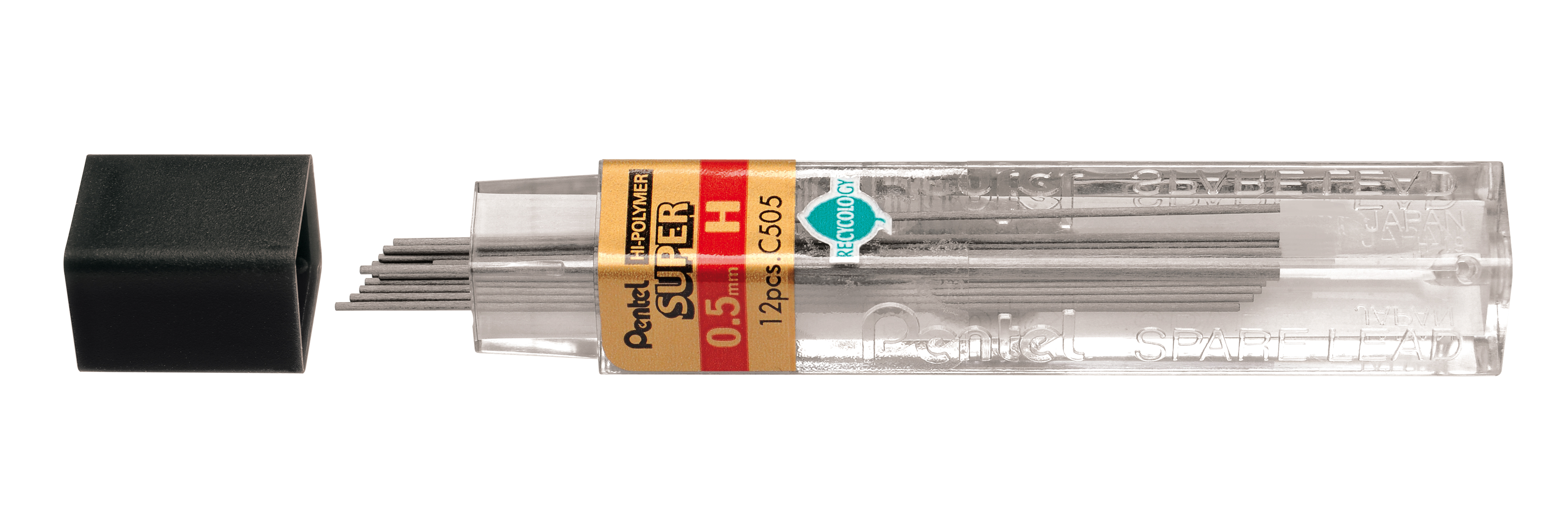 Grafity ołówkowe 0,5 mm Pentel C505 h | espryciarze.pl |Kup taniej!