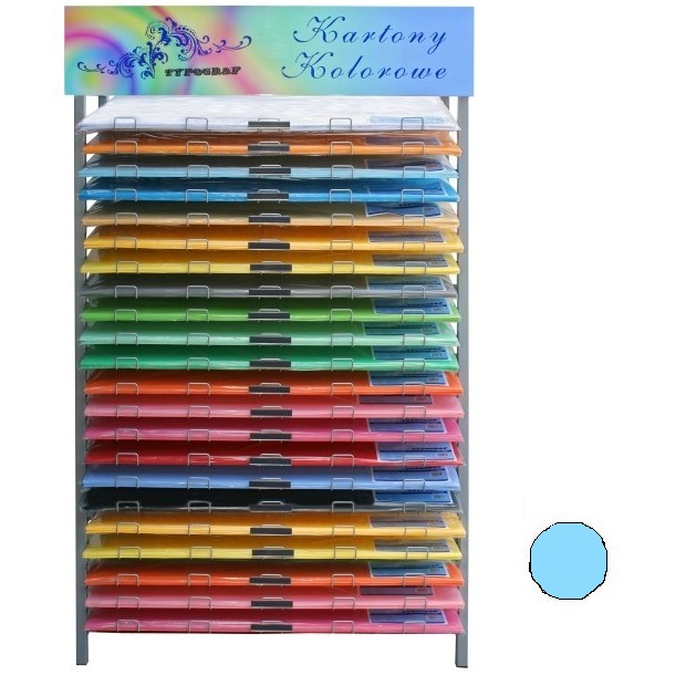 Karton kolorowy Typograf B1 240 g/m2 błękitny | espryciarze.pl |Zamów dziś!
