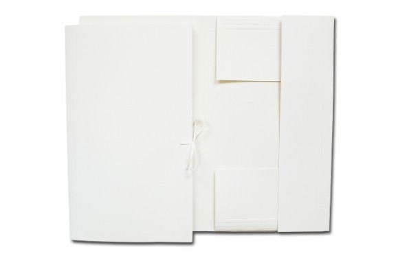 Teczka wiązana biała lux do biura | espryciarze.pl |Skorzystaj teraz!