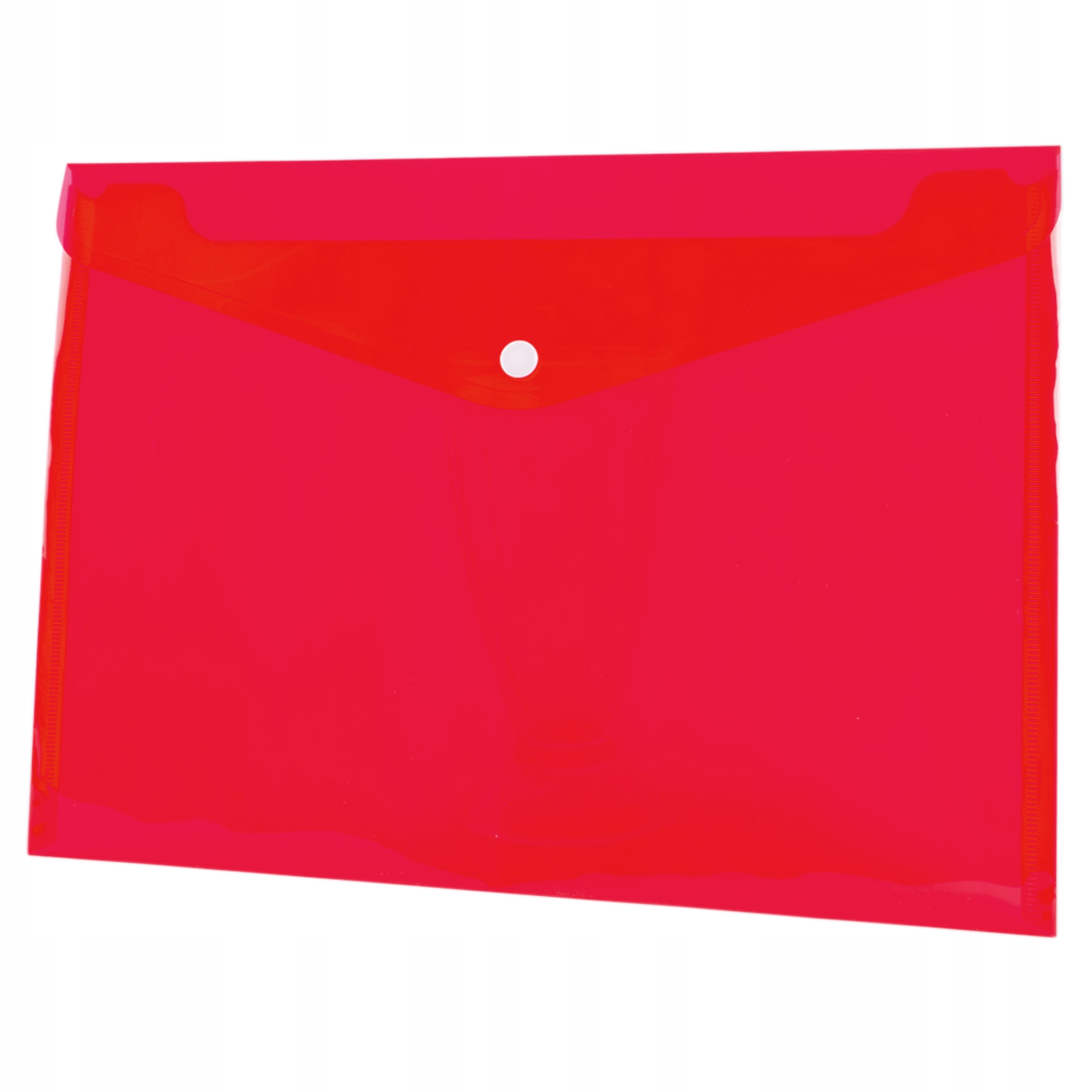 Koperta pp na zatrzask A4 czerwona Tetis | espryciarze.pl |Kup od ręki!