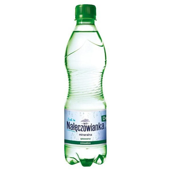 Woda mineralna gazowana Nałęczowianka 0,5 l zestaw 1 sztuka minimum sprzedaży zestaw 12 | espryciarze.pl |Nie zwlekaj!