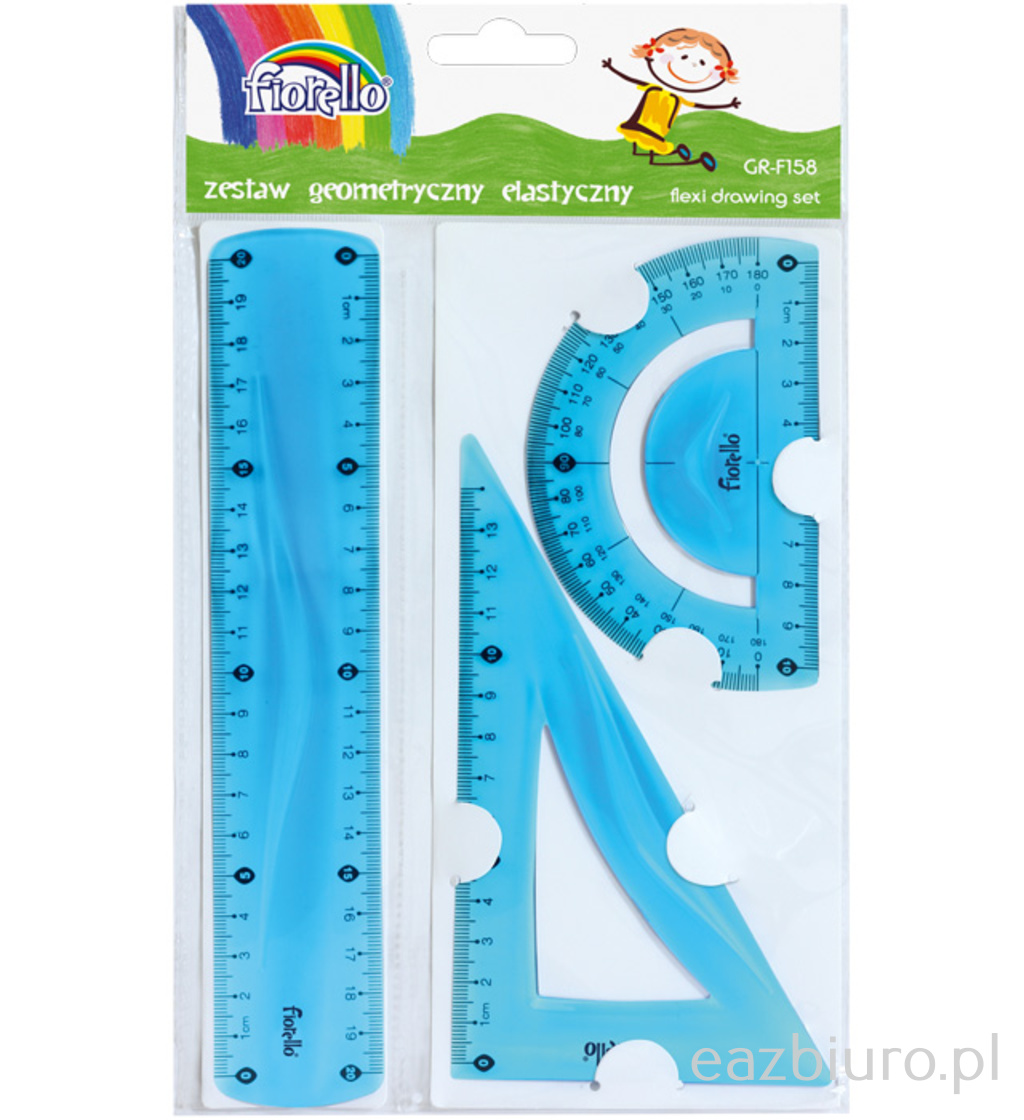Zestaw geometryczny elastyczny gr-f158 Fiorello | espryciarze.pl |Kup teraz!