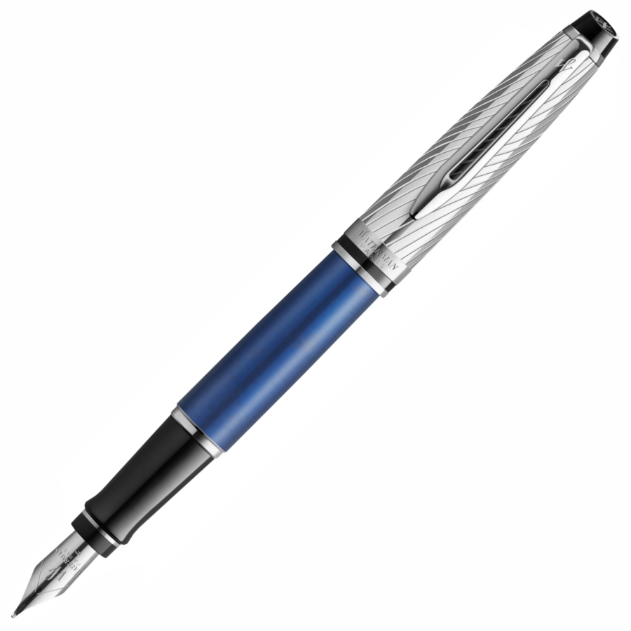 Waterman pióro wieczne expert deluxe metalic niebieskie f | espryciarze.pl |Zgarnij ofertę!