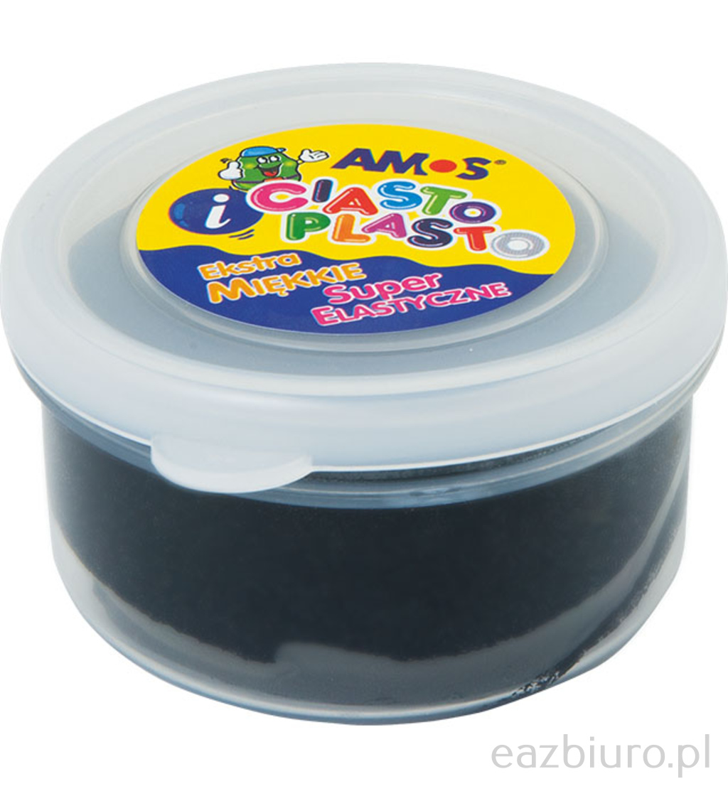 Ciastolina Amos 30 gram czarna | espryciarze.pl |Kup teraz!