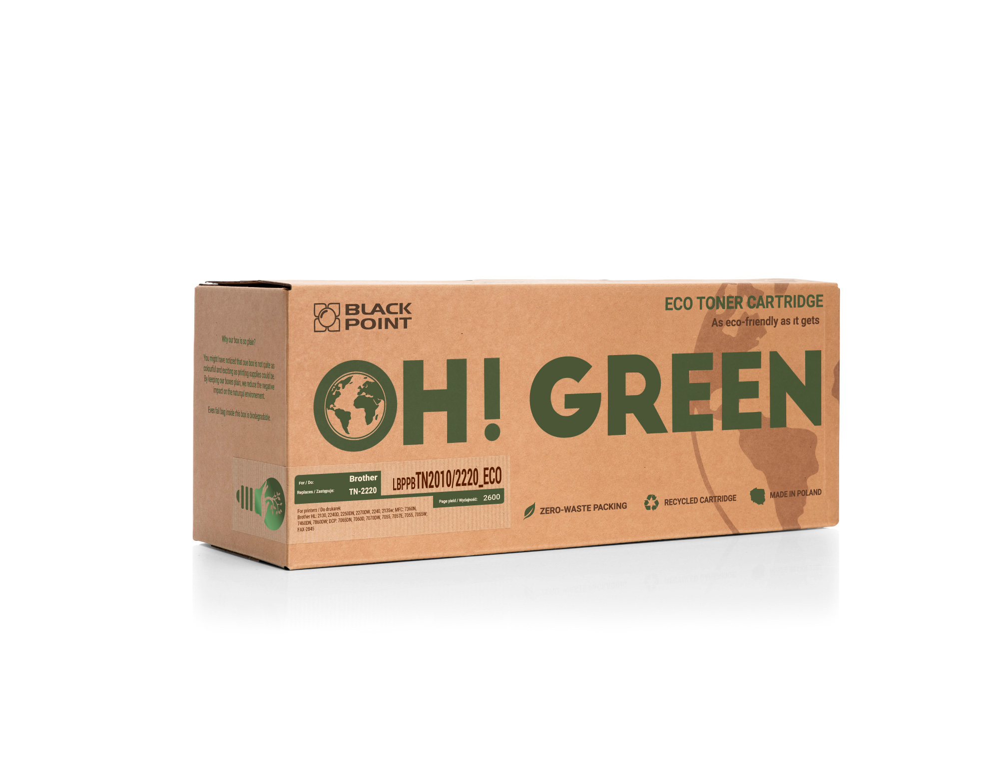 Toner oh green Brother tn-2010 / tn-2220 | espryciarze.pl | Sprawdź dlaczego warto