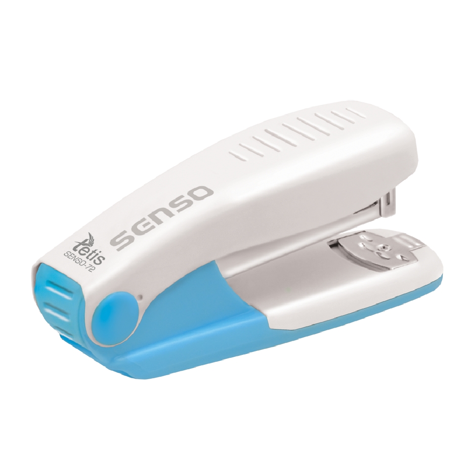 Zszywacz metalowy senso 72 biało-niebieski | espryciarze.pl |Kup teraz!