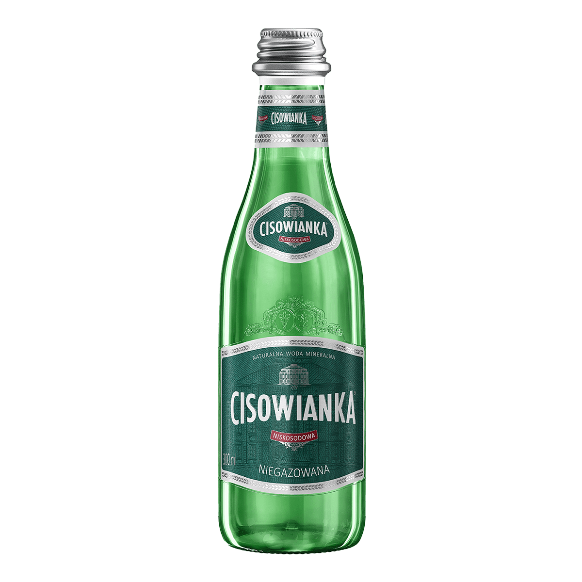 Woda Cisowianka classique, niegazowana, butelka szklana, 0,3 l | espryciarze.pl |Zgarnij ofertę!