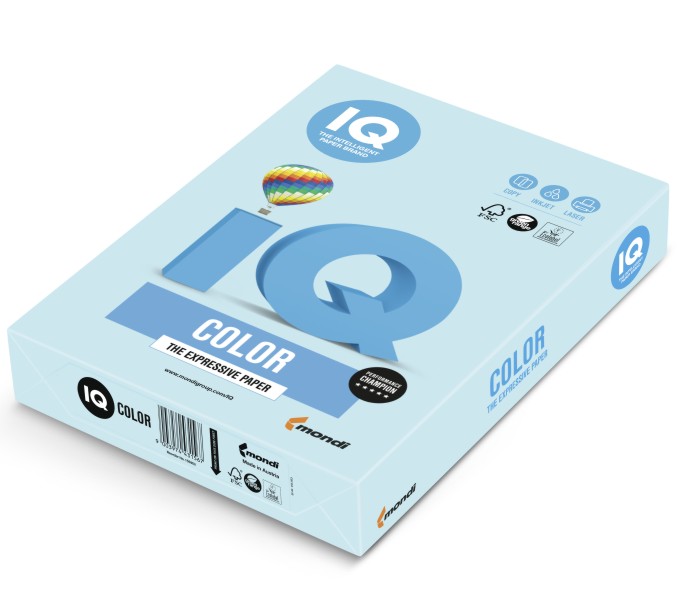 Papier ksero iq color A4 160 g niebieski mb30 | espryciarze.pl |Weź najlepszą cenę!