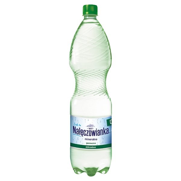 Woda mineralna gazowana Nałęczowianka 1,5 l zestaw 1 sztuka minimum sprzedaży zestaw 6 | espryciarze.pl |Weź najlepszą cenę!