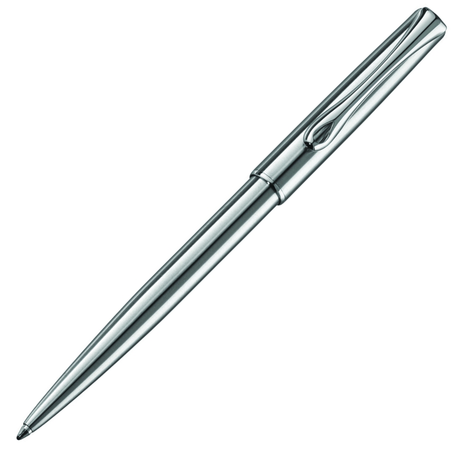 Ż-Długopis Diplomat traveller, stalowy-srebrny | espryciarze.pl | Wybierz bestseller