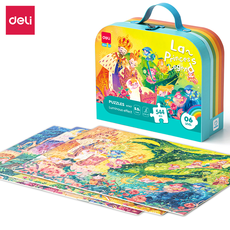 Puzzle Deli EH747 w walizce 544 elementów | espryciarze.pl |Działaj teraz!