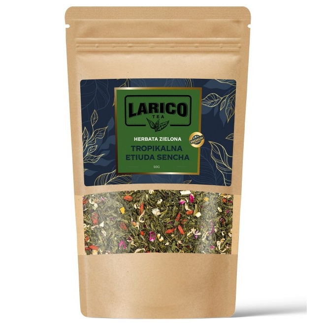 Herbata sypana zielona Larico tropikalna etiuda sencha, 50 g | espryciarze.pl |Zamów natychmiast!