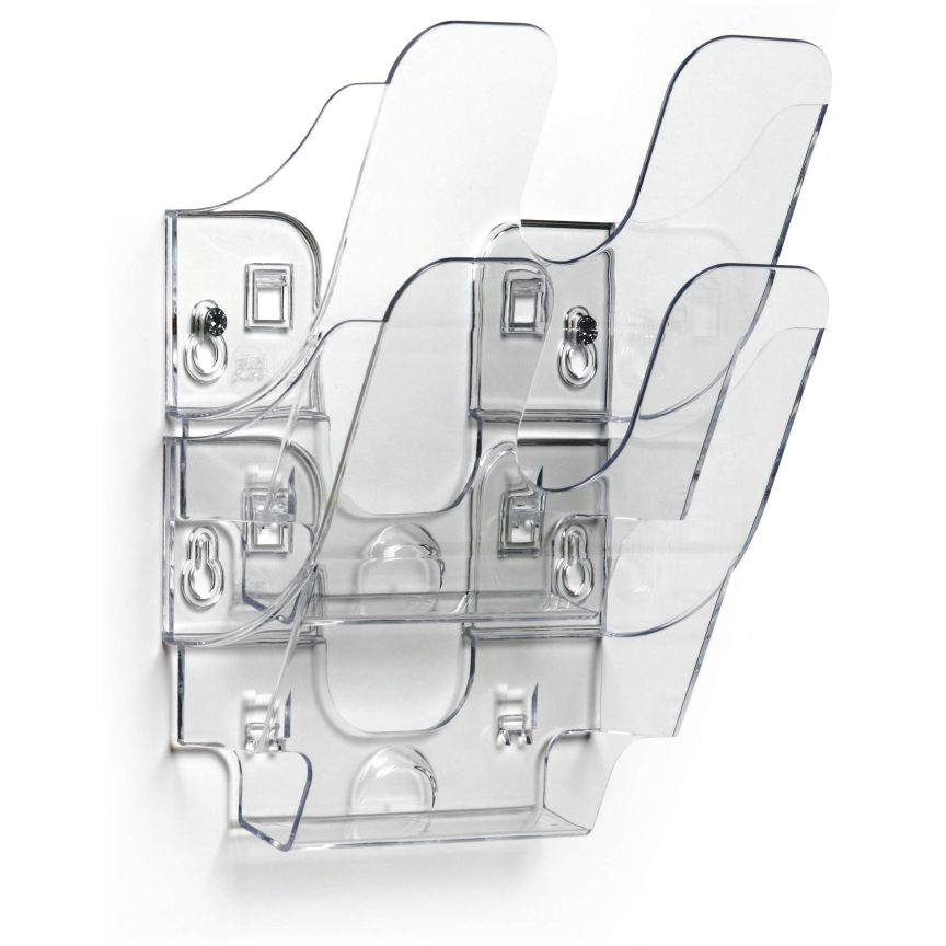 Pojemnik naścienny Flexiplus Durable pionowy transparentny | espryciarze.pl |Działaj teraz!