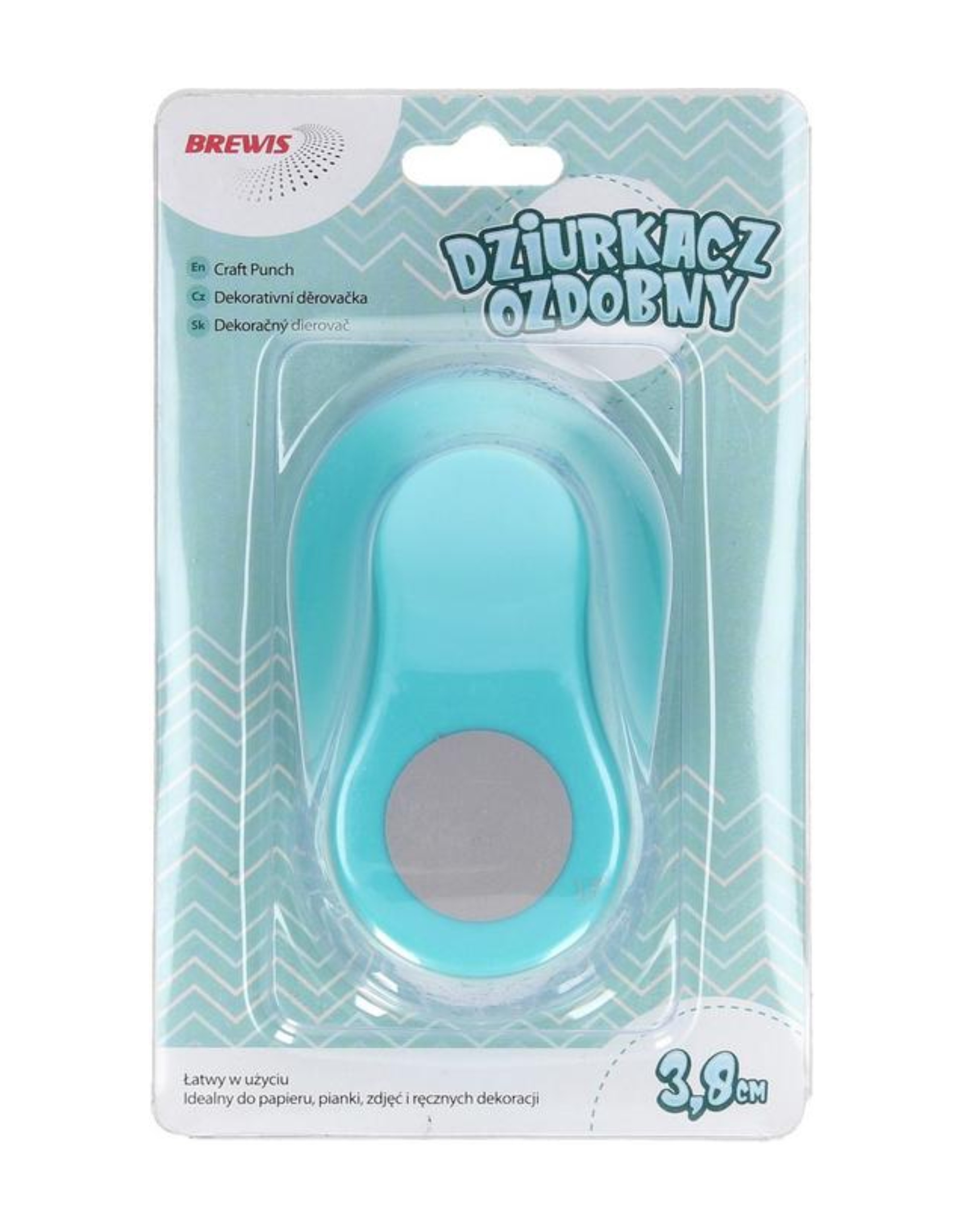 Dziurkacz ozdobny 3,8 cm koło do biura | espryciarze.pl |Nie zwlekaj!