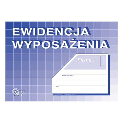 Druk ewidencja wyposażenia M&P | espryciarze.pl |Zamów dziś!