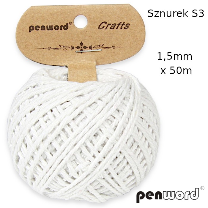 Sznurek s3 1,5 mm x 50 m do biura | espryciarze.pl |Działaj teraz!