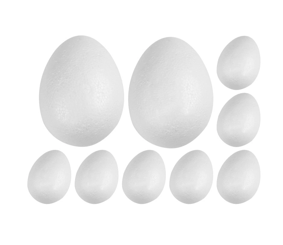 Jajko styropianowe 6 cm zestaw 10 sztuk | espryciarze.pl |Zgarnij ofertę!