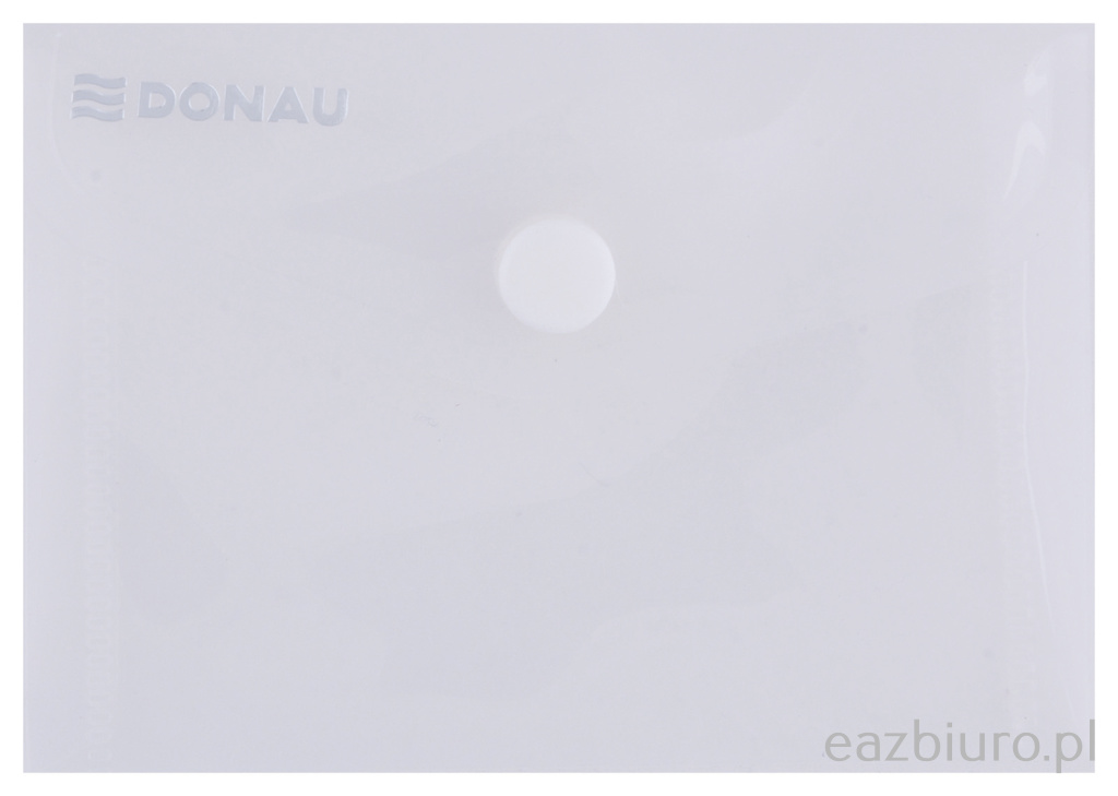 Teczka kopertowa Donau zatrzask, pp, A7, 180mikr., transparentna | espryciarze.pl |Zgarnij ofertę!