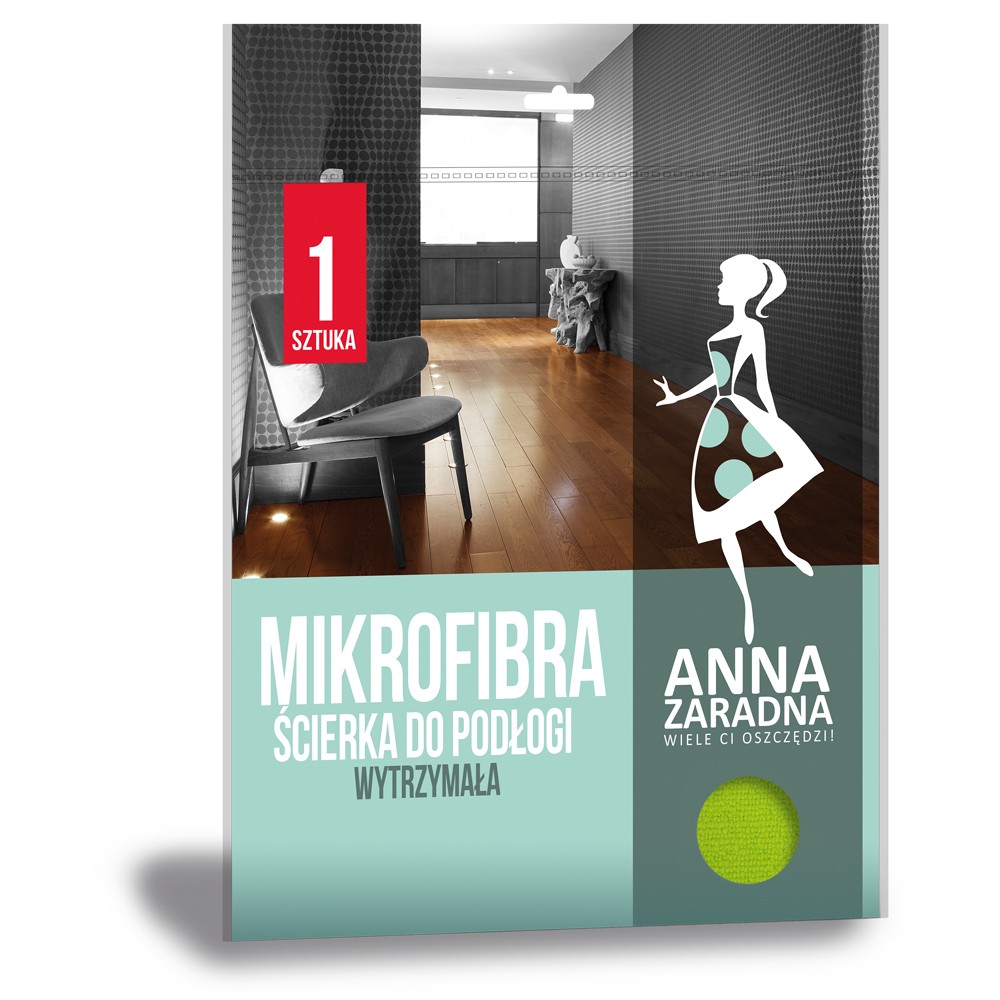 Ściereczka do podłogi z mikrofibry Anna Zaradna | espryciarze.pl |Weź najlepszą cenę!