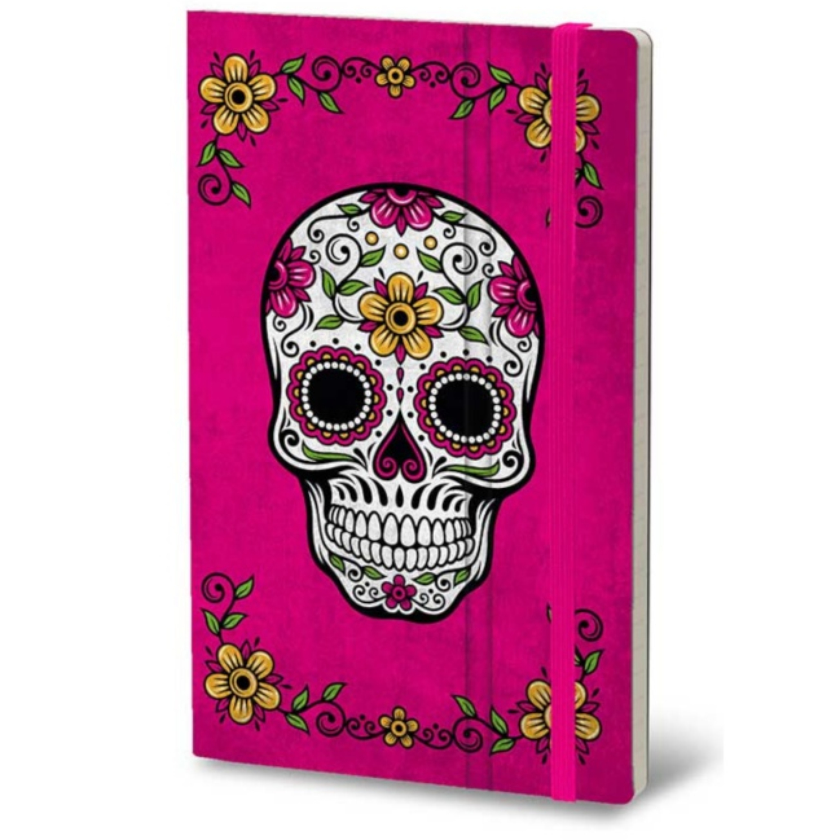 Notatnik 13 x 21 cm 192 strony calaca fuchsia stifflex | espryciarze.pl |Kup od ręki!