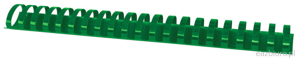 Grzbiety do bindowania Office Products, A4, 38 mm (350 kartek), zestaw 50 sztuk, zielone | espryciarze.pl |Weź najlepszą cenę!