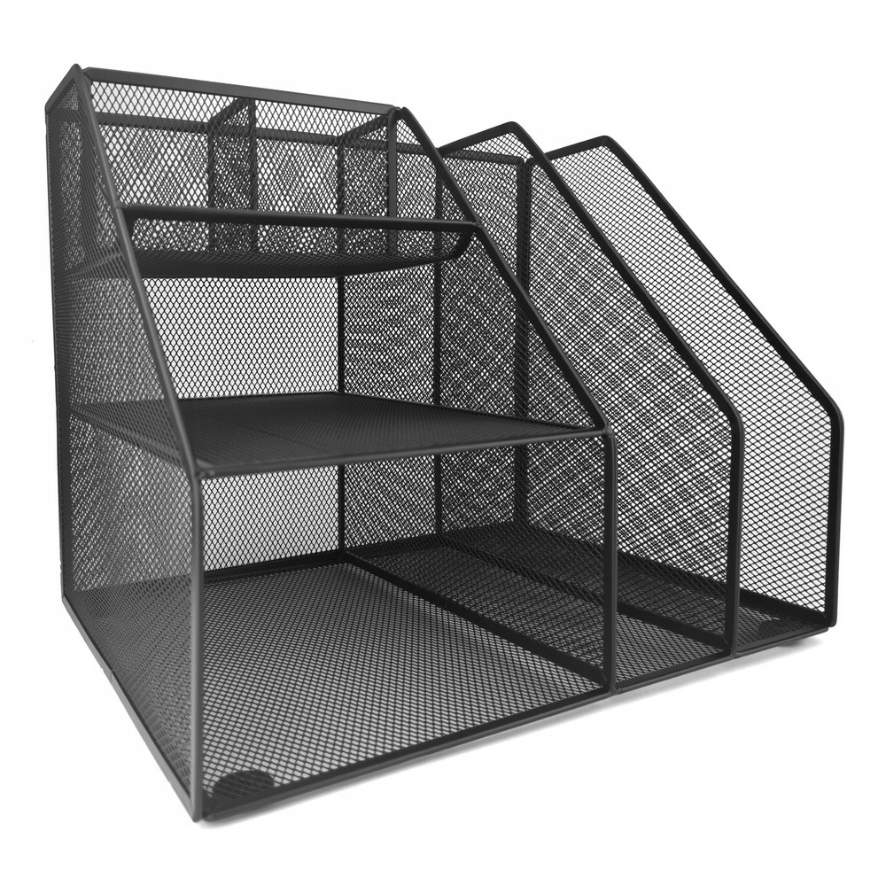 Organizer siatkowy z przybornikiem czarny | espryciarze.pl |Zamów dziś!