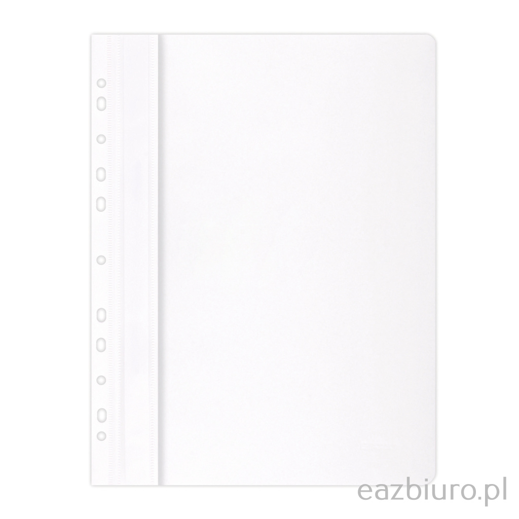 Skoroszyt Office Products, pp, A4, miękki, 100 170mikr., wpinany, biały | espryciarze.pl |Nie zwlekaj!