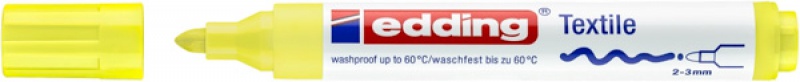 Marker Edding do tkanin żółty fluor3 mm okrągły | espryciarze.pl |Skorzystaj teraz!
